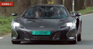 พบคลิปแอบถ่ายของรถแบบ "McLaren 650S" รุ่นใหม่ล่าสุด