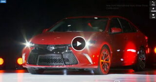 Toyota ประกาศพร้อมเปิดตัวรถ "2015 Toyota Camry" ในสหรัฐอเมริกาแล้ว