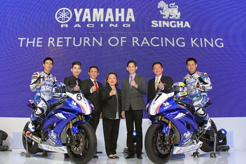 ยามาฮ่า จับมือ สิงห์ สนับสนุน 2 นักบิดไทยลุยศึก All Japan 2014