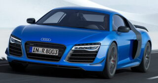 Audi ปาดหน้า BMW i8 ส่งรถแบบ R8 LMX เปิดซิงไฟเลเซอร์