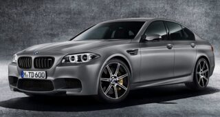 BMW เปิดตัวรถแบบ M5