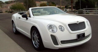 Chrysler Sebring ถูกแต่งเป็น "Bentley Continental GT Convertible"