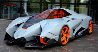 Lamborghini เปิดตัวรถแบบ "Egoista Concept" รูปทรงสุดแปลกตา