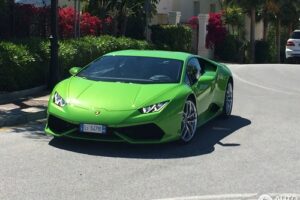 แอบถ่าย "Lamborghini Huracán LP610-4" รุ่นใหม่ล่าสุดในสีแบบ "Verde Mantis"