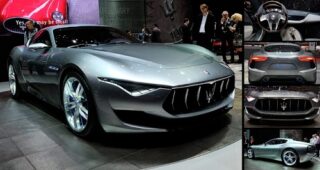 เปิดตัวภาพ HD ของรถแบบ "Maserati Alfieri" อย่างเจาะลึก