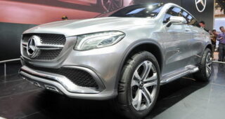 Mercedes เปิดตัวรถแบบ "Concept Coupé SUV" พร้อมเครื่องยนต์ของ Biturbo V6