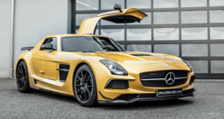 Mcchip เพิ่มชุดแต่งพร้อมกล่อง ECU สำหรับรถแบบ "Mercedes SLS AMG Black Series"