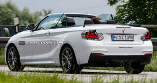 แอบถ่ายภาพรถ "BMW 2-Series Convertible" รุ่นพัฒนาใหม่ล่าสุด