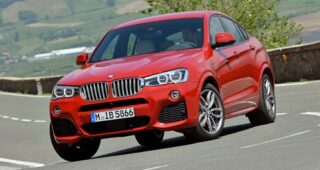 BMW โชว์ภาพ HD ของรถแบบ "X4 Crossover"
