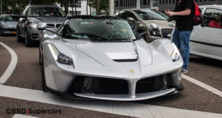 เผยภาพรถ "Ferrari LaFerrari" ในโทนสีเทาแบบใหม่ล่าสุด