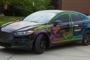 Ford เผยรถต้นแบบของ "Lightweight Fusion" น้ำหนักเบาใกล้เคียง Fiasta