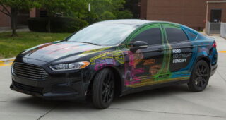 Ford เผยรถต้นแบบของ "Lightweight Fusion" น้ำหนักเบาใกล้เคียง Fiasta