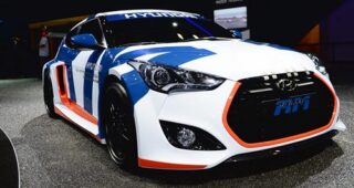 Hyundai เปิดตัวภาพรถแบบ "Veloster RM Concept" แบบ HD