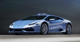 Lamborghini ใจป้ำบริจาค "Huracán LP 610-4 Polizia" สำหรับตำรวจอิตาลี