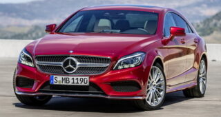 Mercedes CLS พร้อมอัพเดทไฟหน้า LED แบบใหม่แต่ยืนยันรถสวยเหมือนเดิม