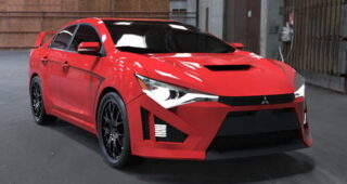 เปิดเผยภาพเรนเดอร์ของรถแบบ 2016 Mitsubishi Lancer EVO XI ผ่านทางสื่อออนไลน์