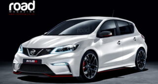 Nissan Pulsar โฉมยุโรปรุ่นใหม่ถูกแต่งเป็นโฉม 