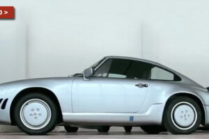 เปิดเผยภาพรถแบบ 1984 Porsche 911 พร้อมการออกแบบด้านอากาศพลศาสตร์ปรับปรุงใหม่