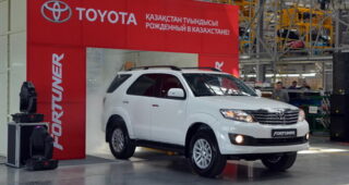 Toyota ประกาศพร้อมเริ่มผลิตรถ Fortuner ส่งออกประเทศเอเชียกลางแล้ว