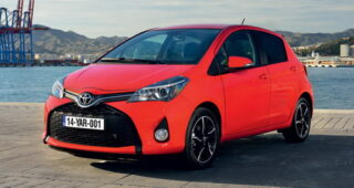 Toyota เปิดตัวภาพแบบ HD ของรถแบบ "Yaris" รุ่นใหม่