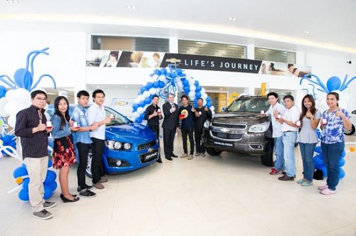 CHEVROLET มอบทองให้ลูกค้าผู้ชนะ จากงาน “เชฟโรเลต ฟัน ไดรฟ์”