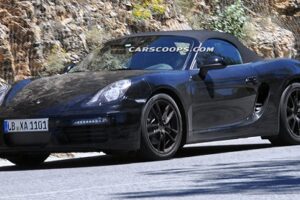 เตรียมแรง! สื่ออิสระจับภาพการทดสอบรถ Porsche Boxster ครั้งล่าสุด