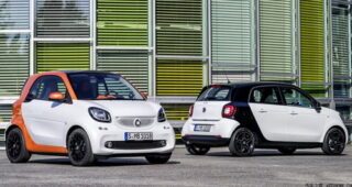 เผยรถแบบ 2015 Smart ForTwo และ ForFour พร้อมเปิดตัวแล้ว