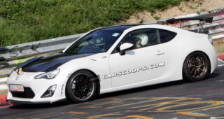 เผยรถต้นแบบของ "Toyota GT 86" นำออกมาทดสอบในสนาม Nürburgring แล้ว