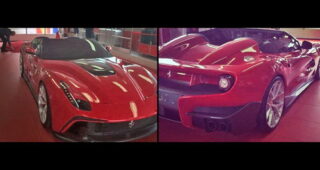 เปิดตัวชุดแต่งสปอร์ตแบบ "Ferrari F12 TRS" สุดทรงพลัง