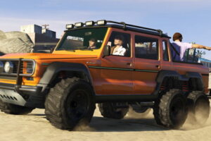 เกม GTA5 เปิดตัวรถแบบ Mercedes G-Class 6 ล้อภายในเกมสุดทรงพลัง