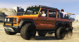 เกม GTA5 เปิดตัวรถแบบ Mercedes G-Class 6 ล้อภายในเกมสุดทรงพลัง