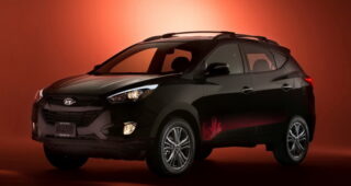 เปิดตัวรูปแบบ Hyundai Tucson ในชุดแต่งซีรีย์ "The Walking Dead"