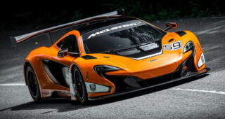 McLaren เปิดตัวรถสปอร์ตแข่งแบบ