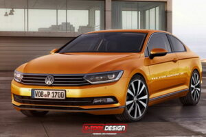 X-Tomi เปิดตัวรูปชุดแต่ง "All-New 2015 VW Passat" แบบ 2 ประตู