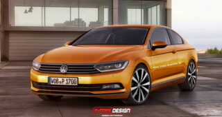 X-Tomi เปิดตัวรูปชุดแต่ง "All-New 2015 VW Passat" แบบ 2 ประตู