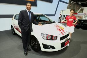 CHEVROLET เผยโฉม "โซนิค แมนเชสเตอร์ ยูไนเต็ด เอดิชั่น" ที่ BIG MOTOR SALE 2014