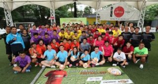 CHEVROLET จัดแข่งขันฟุตบอลกระชับมิตรต้อนรับพรีเมียร์ลีกฤดูกาลใหม่