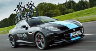 Jaguar Land Rover สร้างสรรค์ “F-Type Concept Car” สนับสนุน ทีมสกาย ในการแข่งขัน Tour de France 2014