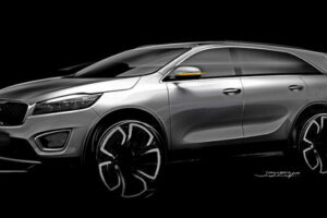 KIA เปิดตัวภาพทีเซอร์ของรถรุ่นใหม่แบบ "2015 Sorento SUV"