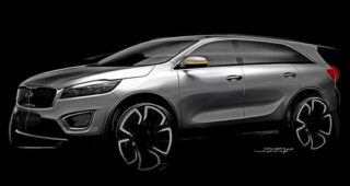 KIA เปิดตัวภาพทีเซอร์ของรถรุ่นใหม่แบบ