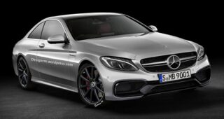 เผยรูปแบบจำลองของรถ "2016 Mercedes-Benz C63 AMG Coupe" แล้ว