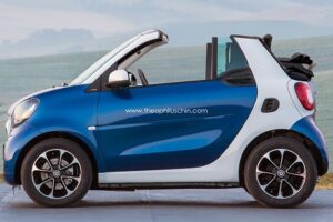 เปิดตัวภาพเรนเดอร์การออกแบบของ "2015 Smart ForTwo Cabrio" รุ่นใหม่ล่าสุด