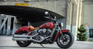 Indian Scout Red Motorcycle 2015 ยิ่งใหญ่ตามสไตล์อเมริกัน