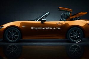 เปิดตัวภาพเรนเดอร์ 3 มิติของสปอร์ตแบบ "2016 Mazda MX-5" โครงหลังคาแข็ง