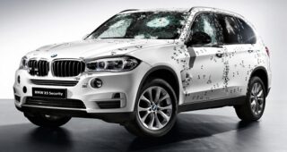 BMW เปิดตัวรถแบบ X5 ความปลอดภัยสูงในงานที่ Moscow