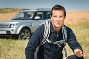 Bear Grylls รับสัญญาเป็นสัญลักษณ์แบรนด์ของ Land Rover