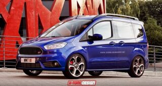 X-Tomi จัดหนักเปิดตัว "Ford Transit Courier ST" โฉมสปอร์ต