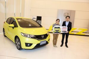 HONDA มอบรถยนต์ HONDA JAZZ ใหม่ ให้แก่ผู้ชนะเลิศ การประกวดคลิปวิดีโอ “#MULTIFUNLIFE with All-new Honda Jazz