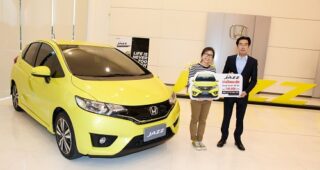 HONDA มอบรถยนต์ HONDA JAZZ ใหม่ ให้แก่ผู้ชนะเลิศ การประกวดคลิปวิดีโอ “#MULTIFUNLIFE with All-new Honda Jazz