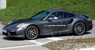 แอบถ่ายรถแบบ Porsche 911 Turbo S ใหม่ล่าสุด